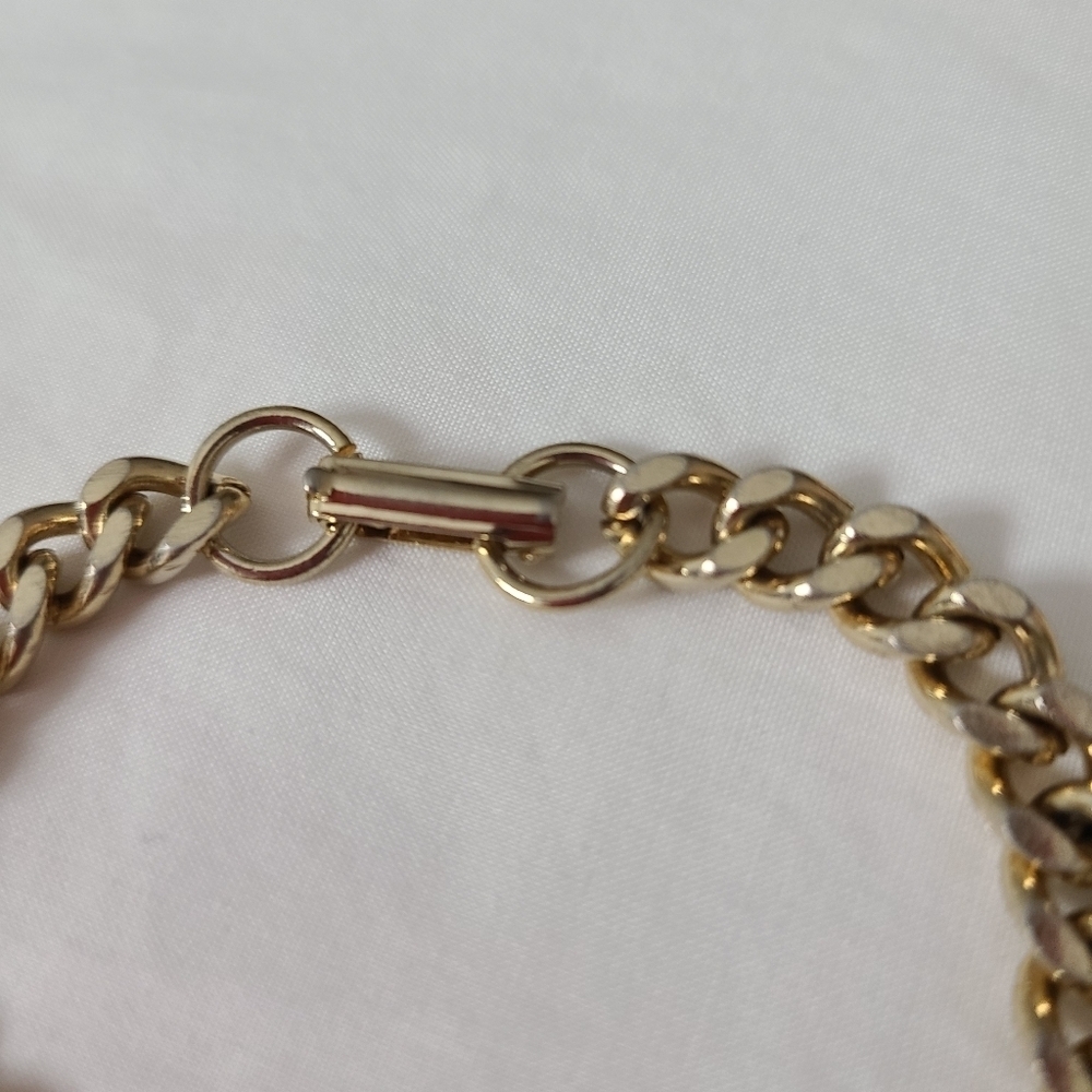 Goldtone Link Bracelet - Picture 5 of 10